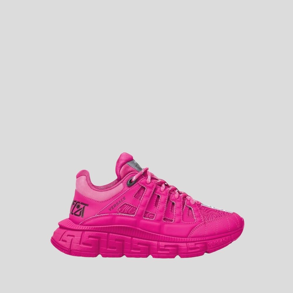 🆕 👟 VERSACE TRIGRECA SNEAKERS 💫 👟 Size: EU(43) US(10) Color: Fuchsia